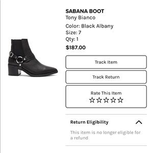 Tony Bianca black boots